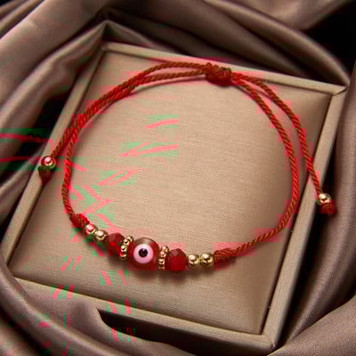 Egyszerű dizájn török Evil Eye Charm karkötő nőknek Boho Lucky Gold színű réz lánc állítható karkötő nyári ékszer