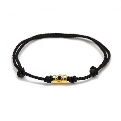 Lucky Eye Star Cross Evil Eye Charm Brățară reglabilă albastru roșu frânghie împletită brățară cu lanț pentru femei bărbați bijuterii de modă BE27