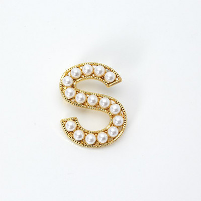 Broșe creative cu litere engleză din perle de imitație pentru femei, ace emailate, insigne, bijuterii, cadouri pentru Anul Nou Prieteni значки