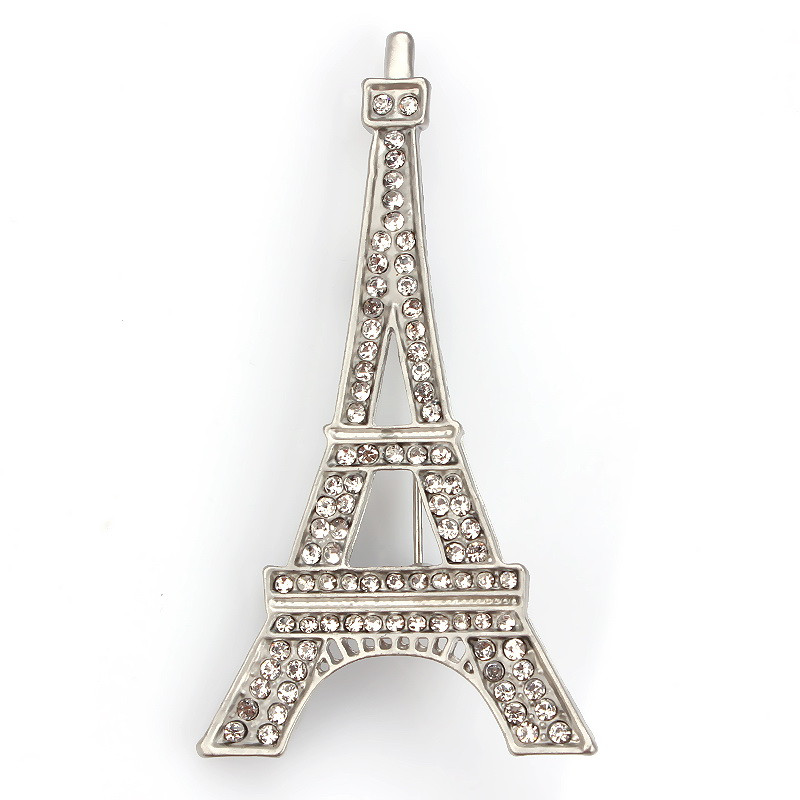 WEIMANJINGDIAN márkagyár közvetlen kivezetés kristály strasszok Eiffel-torony bross tű Divat ruha ruházat díszítő ékszer