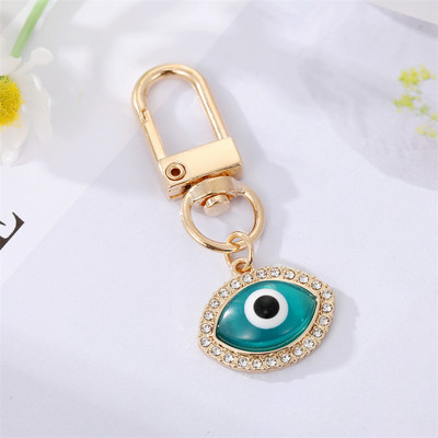 Evil Eye Hamsa mână inimă breloc breloc pentru prieten cuplu iubitori cadou floare ochi albastru geantă mașină Airpods cutie accesorii chei