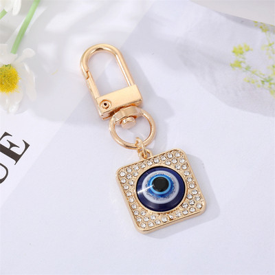 Evil Eye Hamsa mână inimă breloc breloc pentru prieten cuplu iubitori cadou floare ochi albastru geantă mașină Airpods cutie accesorii chei