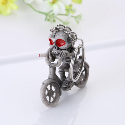 Breloc pentru bărbați Breloc Cranial Death Horror Moda Pop Cadou simplu Exagerat Punk Amuzant Drăguț Șarpe Pirat Schelet Craniu