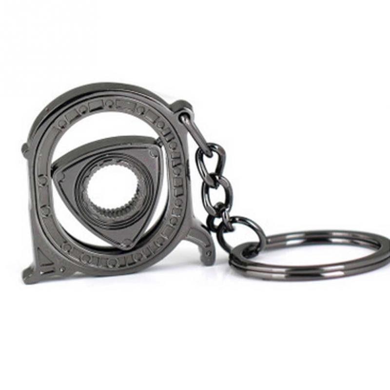 Forgó rotoros kulcstartó autóventilátorok Kedvenc autóalkatrészek Modell Motor Forgó kulcstartó Kulcstartó kulcstartó Kulcstartó aprólékos Exquisite