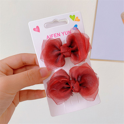 Arc Arc Accesorii Drăguțe Dulci pentru Păr Fetiță Pentru Bebeluși Fetițe Lucrați manual Agrafe Accesorii pentru păr pentru copii