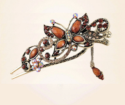 2022 pentru femei, geometrice, retro, gheare de păr, cleme pentru fete, agrafe de păr, tip fluture, metal, bentiță, ac accesorii de păr la modă