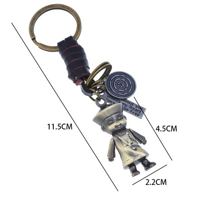 Brelocuri cu farmec de robot din aliaj de bronz mobil de epocă în mai multe stiluri, bijuterii la modă