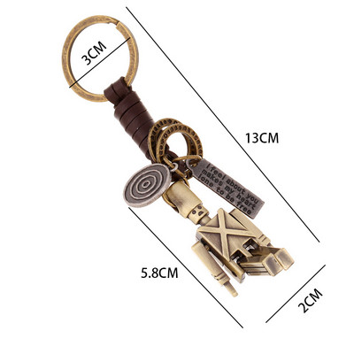 Brelocuri cu farmec de robot din aliaj de bronz mobil de epocă în mai multe stiluri, bijuterii la modă