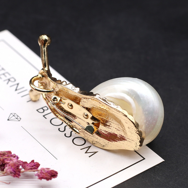 Ace pentru broșă email de înaltă calitate, bijuterii de modă, ace de guler de melc de mare, ace pentru eșarfă, clemă pentru pulover, accesorii pentru broșe colorate