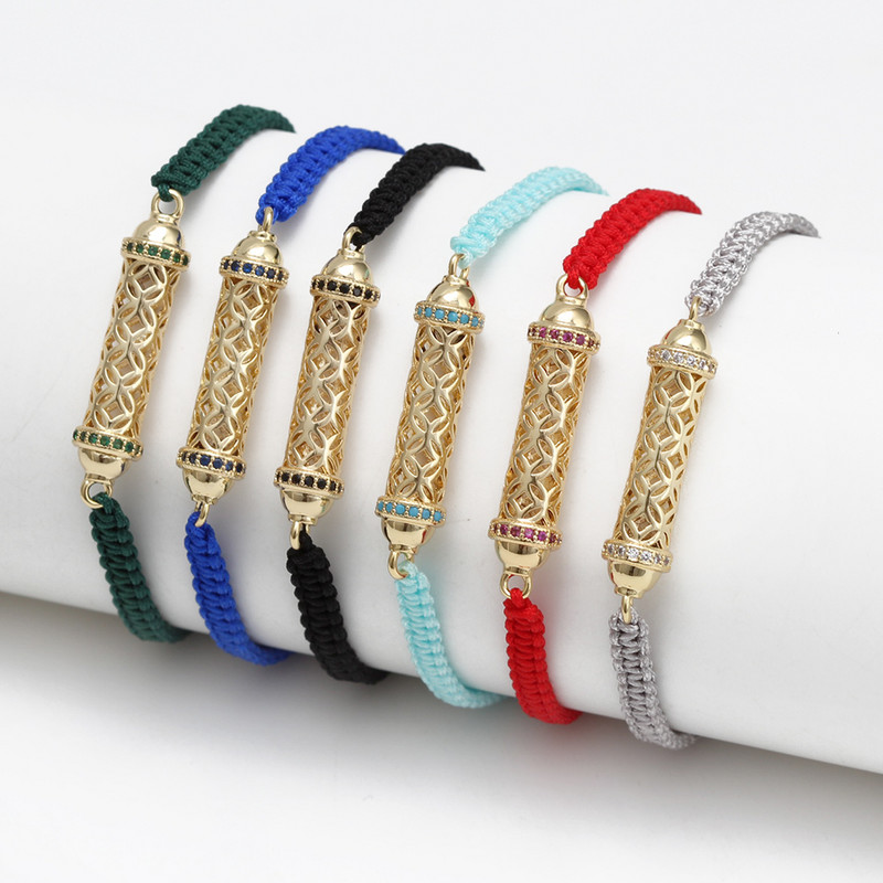 Wish Card Brățară conector email zircon pentru femei fete bijuterii de modă accesorii cadou snur reglabil brățară cu lanț 2022