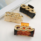 Moda coreeană acrilic ac de păr doamnă coafură pătrat rechin ac de păr pentru baie ac de păr doamnă accesorii de păr rafinate