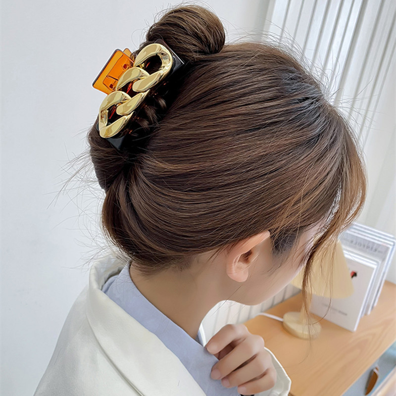 Moda coreeană acrilic ac de păr doamnă coafură pătrat rechin ac de păr pentru baie ac de păr doamnă accesorii de păr rafinate