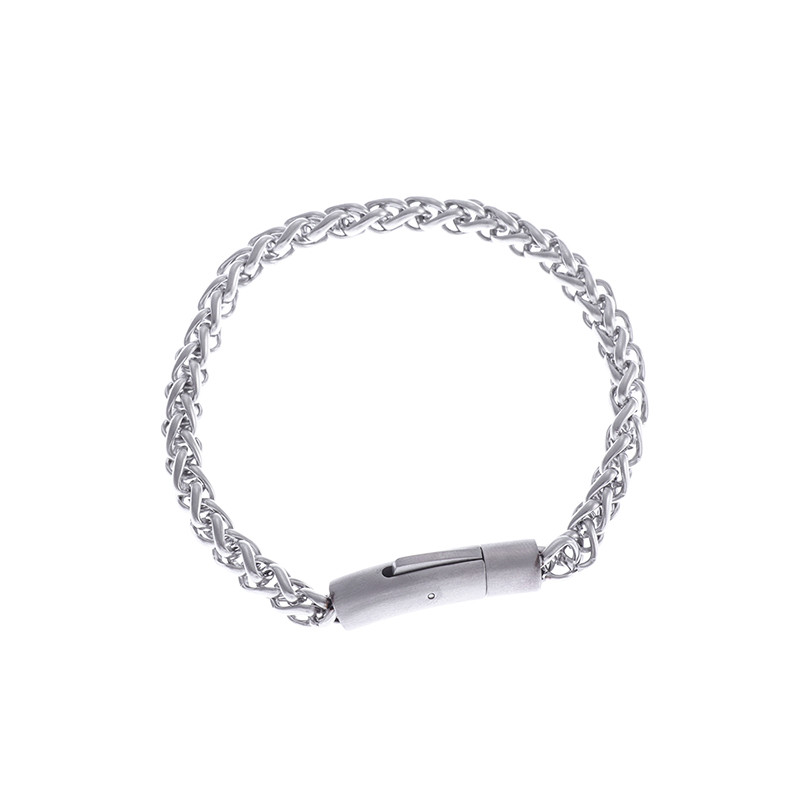 Brățară din oțel inoxidabil cu lanț cu chilie de culoare aurie pentru bărbați, cadou de bijuterii la modă de înaltă calitate