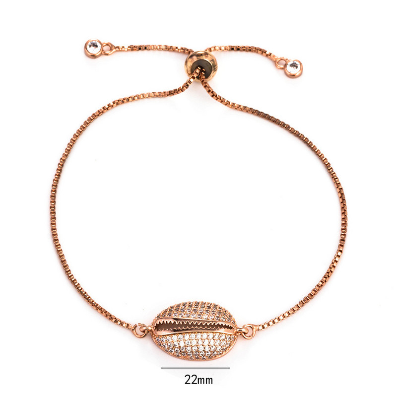 Cardul de dorințe Brățări cu scoici de modă pentru femei Brățări cu scoici reglabile de culoare argintie pentru femei Bijoux, cadou de bijuterii pentru plajă de vară EY5302