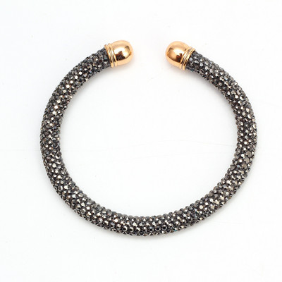 Card de dorințe Brățară de cristal de modă simplă pentru femei Brățară de cupru colorată pentru femeie, pentru petrecere, bijuterii de nuntă, cadou EY6414