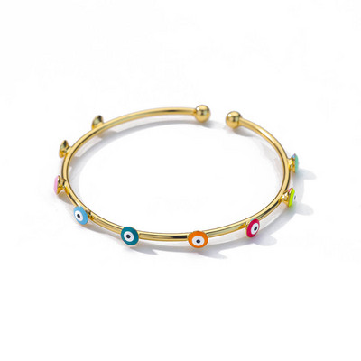 Goth Evil Eye narukvice za žene Luksuzna turska narukvica s okom od nehrđajućeg čelika Novo u nakitu pulseras mujer besplatna dostava