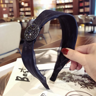 2019. Novi sjajni dodaci za kosu sa kamenčićima za žene Modni neklizajući zubi Trake za kosu Obruč za kosu