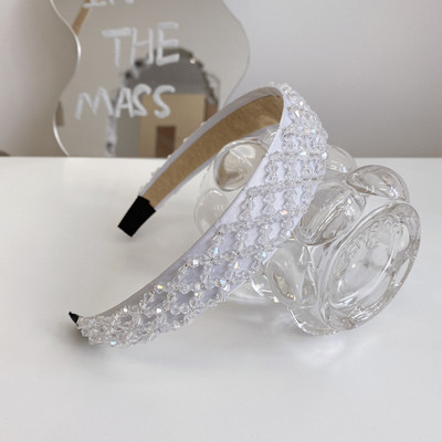 2019. Novi sjajni dodaci za kosu sa kamenčićima za žene Modni neklizajući zubi Trake za kosu Obruč za kosu