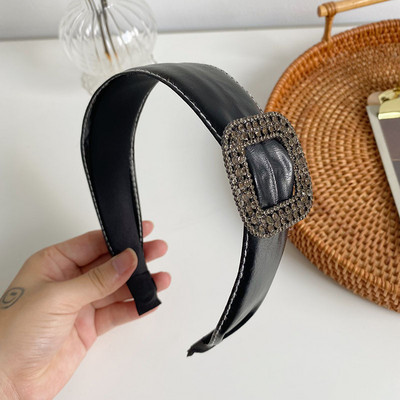 2019. Novi sjajni dodaci za kosu sa kamenčićima za žene Modni neklizajući zubi Trake za kosu Obruč za kosu