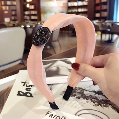 2019. Novi sjajni dodaci za kosu sa kamenčićima za žene Modni neklizajući zubi Trake za kosu Obruč za kosu