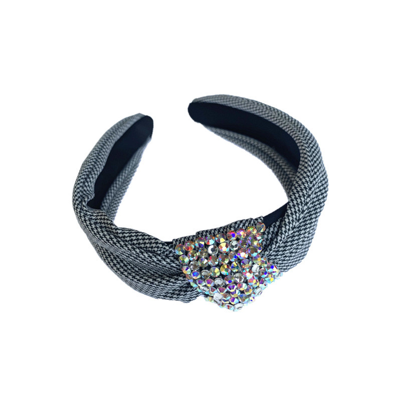 2019. Novi sjajni dodaci za kosu sa kamenčićima za žene Modni neklizajući zubi Trake za kosu Obruč za kosu