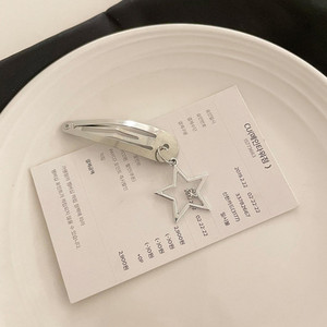 Europska i američka osobnost Metalni privjesak BB kopča Cool Girl kopča za kosu kopča za šiške Jednostavni prikladni dodaci za kosu za žene