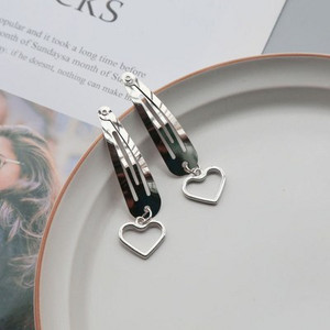 Europska i američka osobnost Metalni privjesak BB kopča Cool Girl kopča za kosu kopča za šiške Jednostavni prikladni dodaci za kosu za žene