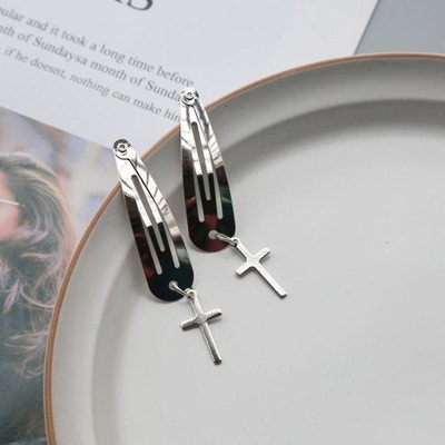 Europska i američka osobnost Metalni privjesak BB kopča Cool Girl kopča za kosu kopča za šiške Jednostavni prikladni dodaci za kosu za žene