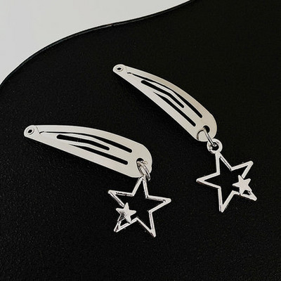 Europska i američka osobnost Metalni privjesak BB kopča Cool Girl kopča za kosu kopča za šiške Jednostavni prikladni dodaci za kosu za žene