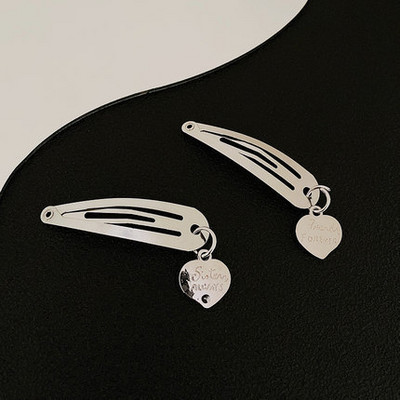 Europska i američka osobnost Metalni privjesak BB kopča Cool Girl kopča za kosu kopča za šiške Jednostavni prikladni dodaci za kosu za žene