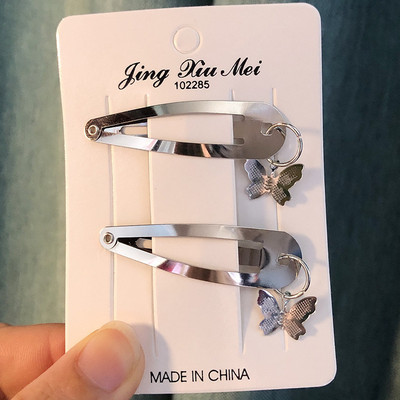 Europska i američka osobnost Metalni privjesak BB kopča Cool Girl kopča za kosu kopča za šiške Jednostavni prikladni dodaci za kosu za žene