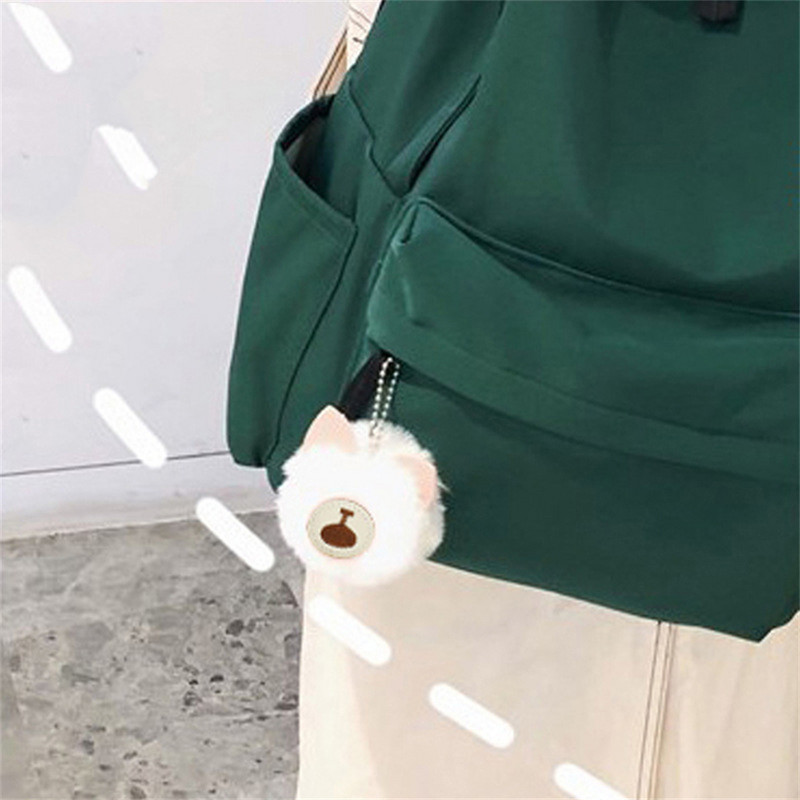 Kawaii bufniță pisică blană artificială pom pom breloc femei poșta portofel farmec drăguț animal pandantiv de pluș cu breloc accesorii rucsac