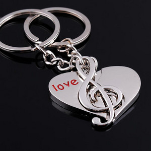 Novitet privjesak za ljubavne parove Privjesak za ključeve u obliku srca Ležerna sitnica Nakit Dodaci za vjenčanje za Valentinovo