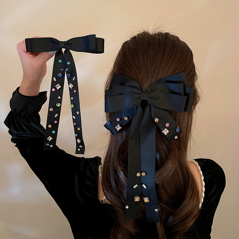 Luksuzne kristalne mašne za kosu, štipaljke, ukosnice, ukosnice, duge vrpce, korejski kamenčići, kopče za kosu, igle, hvataljke za kosu, dodaci za žene