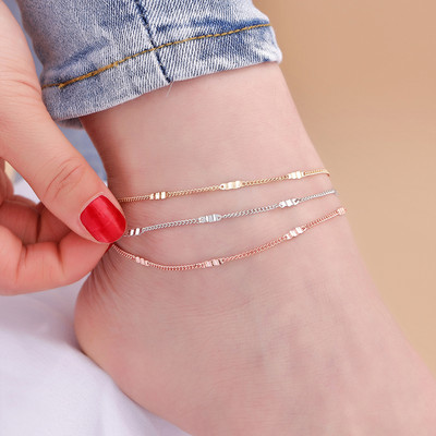 ZOSHI, în mai multe straturi, de culoare auriu, pandantiv, lanțuri de glezne, perle boho, mărgele de gleznă pentru femei, bijuterii pentru picioare de vară pentru plajă