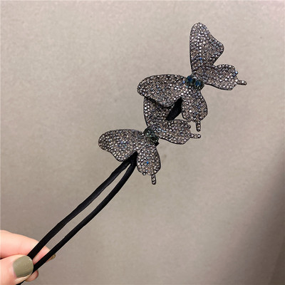 Biserne kopče za kosu Igle Lazy Držač za konjski rep Mašne Loptice Žičana punđa Glava Posuda Traka za kosu Kopča Gumice za kosu Dodaci za žene