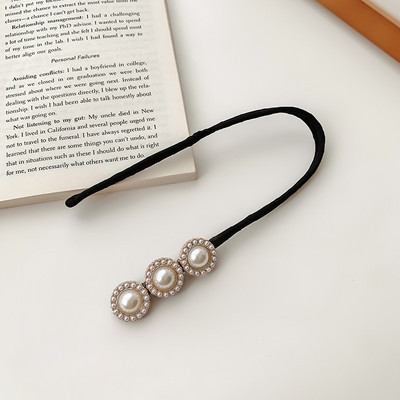 Biserne kopče za kosu Igle Lazy Držač za konjski rep Mašne Loptice Žičana punđa Glava Posuda Traka za kosu Kopča Gumice za kosu Dodaci za žene