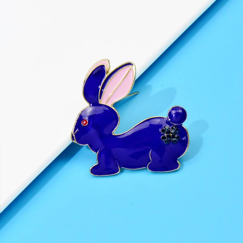 CINDY XIANG Dostupno u 5 boja, emajlirani broš, zec, igla, dodaci sa horoskopskim znakovima, modni nakit, poklon za 2023. godinu