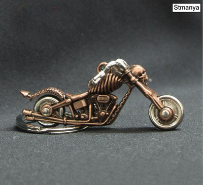 Nou Breloc Motocicletă Personalitate Craniu Motocicletă Breloc Mașină Breloc Geanta Pandantiv Cadou Breloc Bijuterii K3120