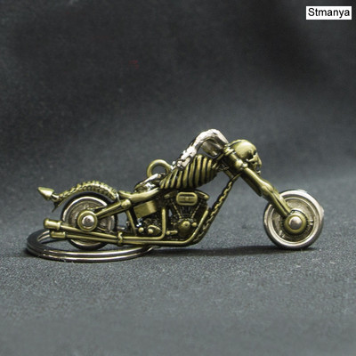 Nou Breloc Motocicletă Personalitate Craniu Motocicletă Breloc Mașină Breloc Geanta Pandantiv Cadou Breloc Bijuterii K3120