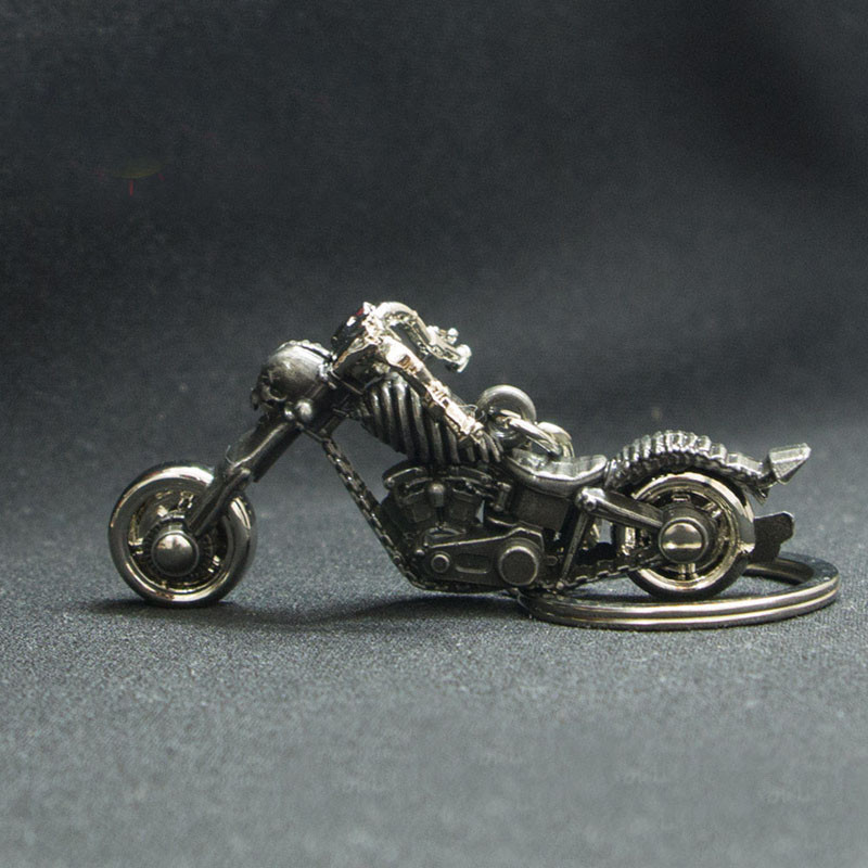 Nou Breloc Motocicletă Personalitate Craniu Motocicletă Breloc Mașină Breloc Geanta Pandantiv Cadou Breloc Bijuterii K3120