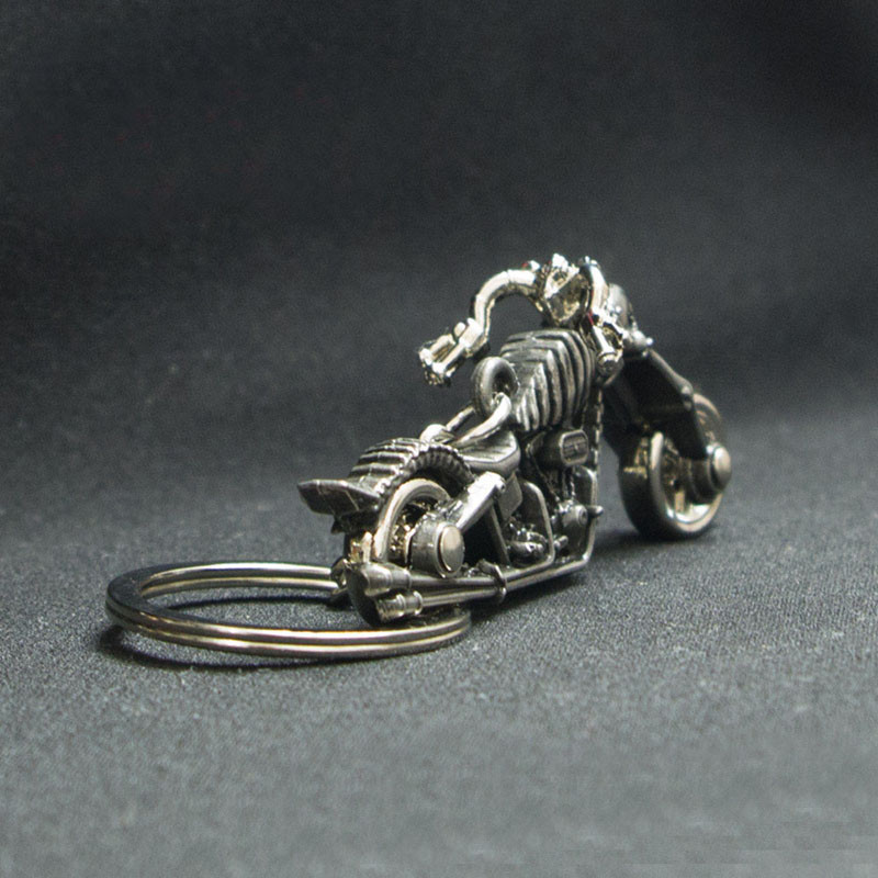 Nou Breloc Motocicletă Personalitate Craniu Motocicletă Breloc Mașină Breloc Geanta Pandantiv Cadou Breloc Bijuterii K3120