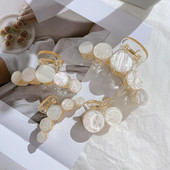 Coreeană Big Barrette Agrafe mari pentru gheare de păr Suport pentru coadă de cal Agrafă pentru gheare de păr Ace negru Accesorii de păr la modă pentru femei