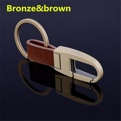 Mood Nahast võtmehoidja Uued Mehed Naised Metallist vöökohal Rippuv võtmehoidja Parim Kingitus Võtmehoidja ehted