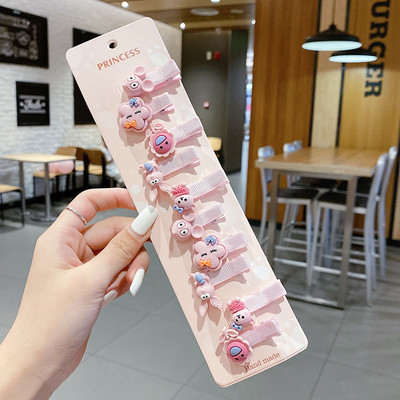 10Pcs/Set Crtane korejske gumice za kosu Dječje gumice za kosu Slatke voćne gumice Držač za rep za djevojčice Kawaii kopče za dodatke za kosu