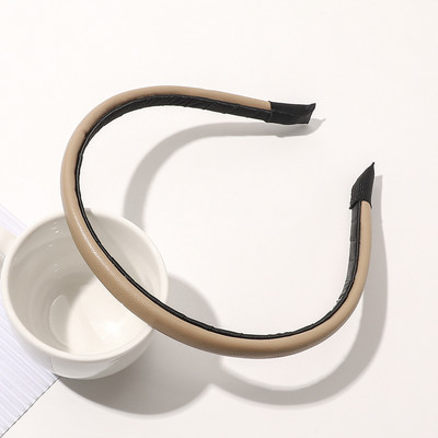 Svijetle šarene PU kožne trake za kosu Pokrivala za glavu za djevojke Modni dizajneri Mašne s čvorovima Trake za glavu Dodaci za kosu za žene