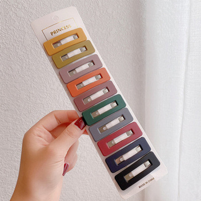 10kom/pakiranje BB kopče za kosu Slatke dječje kopče za kosu Ukosnice Ukosnice Ukosnice za glavu s pačjim kljunom Korejski dodaci za kosu za djevojčice