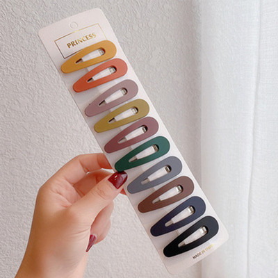 10kom/pakiranje BB kopče za kosu Slatke dječje kopče za kosu Ukosnice Ukosnice Ukosnice za glavu s pačjim kljunom Korejski dodaci za kosu za djevojčice