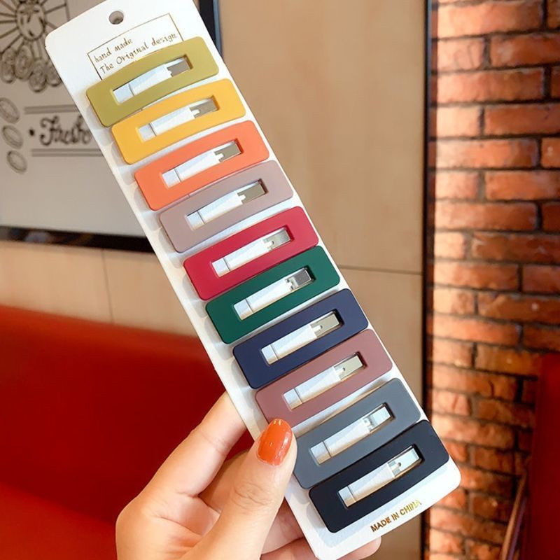 10kom/pakiranje BB kopče za kosu Slatke dječje kopče za kosu Ukosnice Ukosnice Ukosnice za glavu s pačjim kljunom Korejski dodaci za kosu za djevojčice