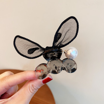 Gheare de păr cu ureche de iepure drăguță, clemă acrilice, decorare, agrafe de păr, ace, accesorii pentru păr, kawaii pentru fete, accesorii de păr coreene